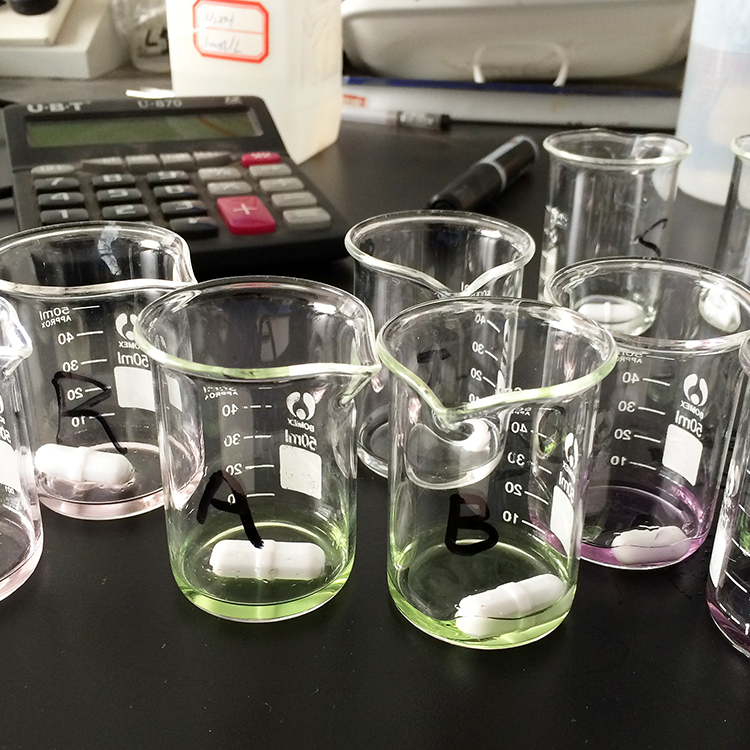 Laboratory beakers