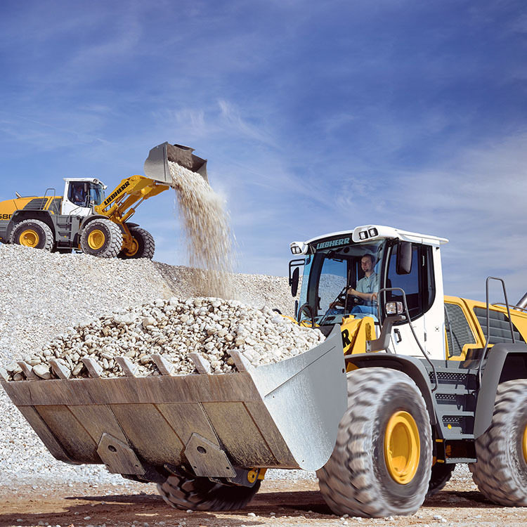 Wheeled Loader in quarry