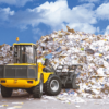 Wheeled Loader in Waste