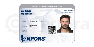 NPORS Traditional Operator Card